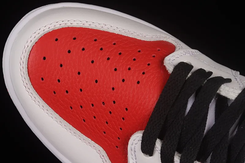 All categories Air Jordan Jordan series basketball shoes Air Jordan 1 High Air Jordan 1 High OG AJ1 Joe 1 white and red retro high-top cultural basketball shoes 555088-161